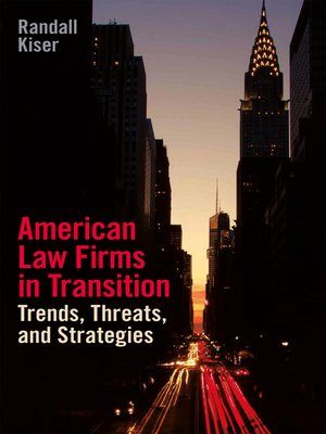 cover image of American Law Firms in Transition